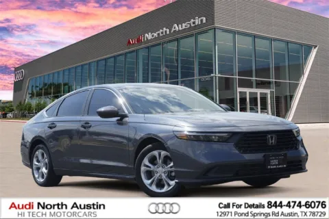 Blue 2023 Honda Accord Sedan LX for sale in Austin, TX