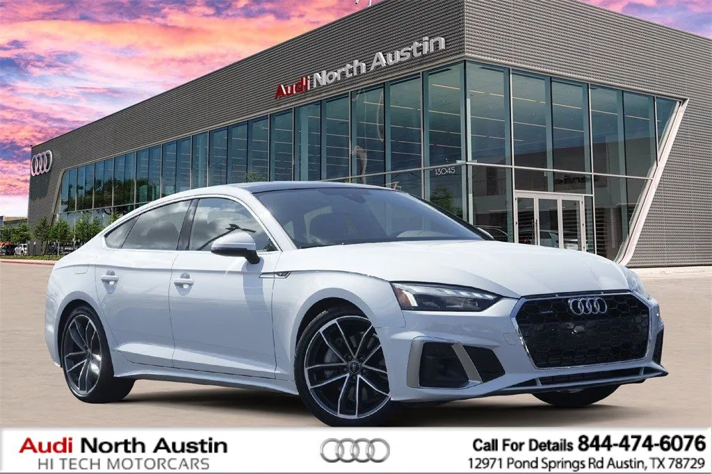 White 2024 Audi A5 Sportback S line Premium for sale in Austin, TX