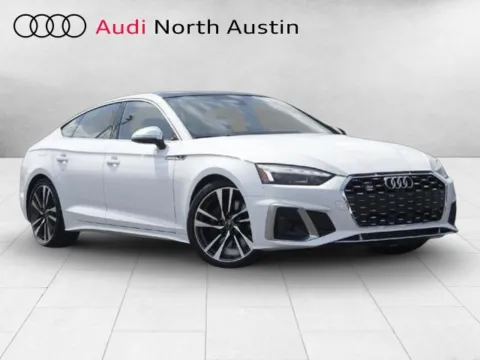 White 2024 Audi S5 Sportback Premium Plus for sale in Austin, TX