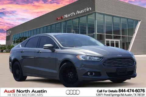 Gray 2016 Ford Fusion SE for sale in Austin, TX