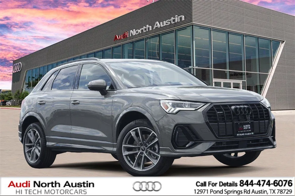 Gray 2025 Audi Q3 S line Premium for sale in Austin, TX