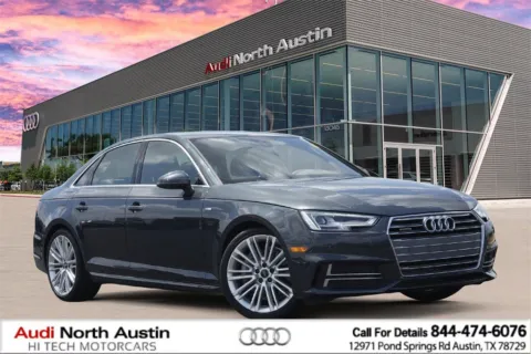 Gray 2018 Audi A4 Premium Plus for sale in Austin, TX