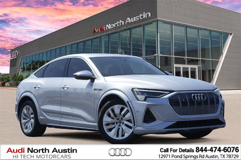Silver 2023 Audi e-tron S Sportback Prestige for sale in Austin, TX