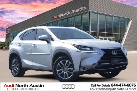 Silver 2016 Lexus NX 200t for sale in Austin, TX