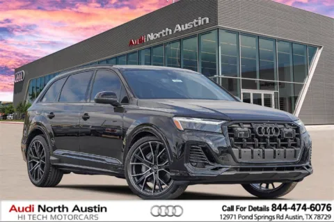 Black 2025 Audi Q7 Premium Plus for sale in Austin, TX