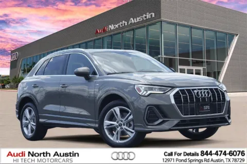 Gray 2022 Audi Q3 S line Premium Plus for sale in Austin, TX