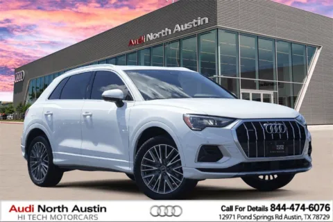 White 2022 Audi Q3 Premium for sale in Austin, TX