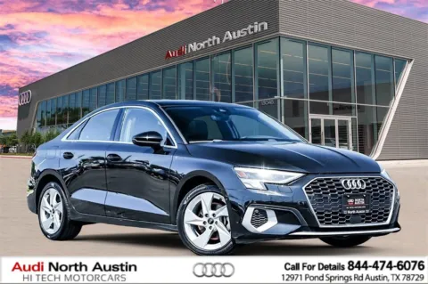 Black 2023 Audi A3 Premium for sale in Austin, TX