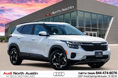 White 2024 Kia Seltos EX for sale in Austin, TX