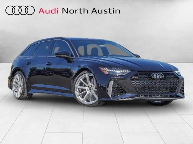 Black 2026 Audi RS 6 Avant performance for sale in Austin, TX