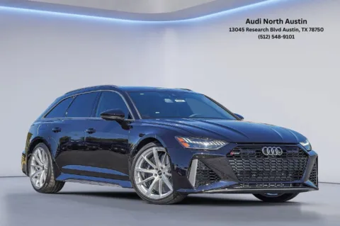 Black 2026 Audi RS 6 Avant performance for sale in Austin, TX