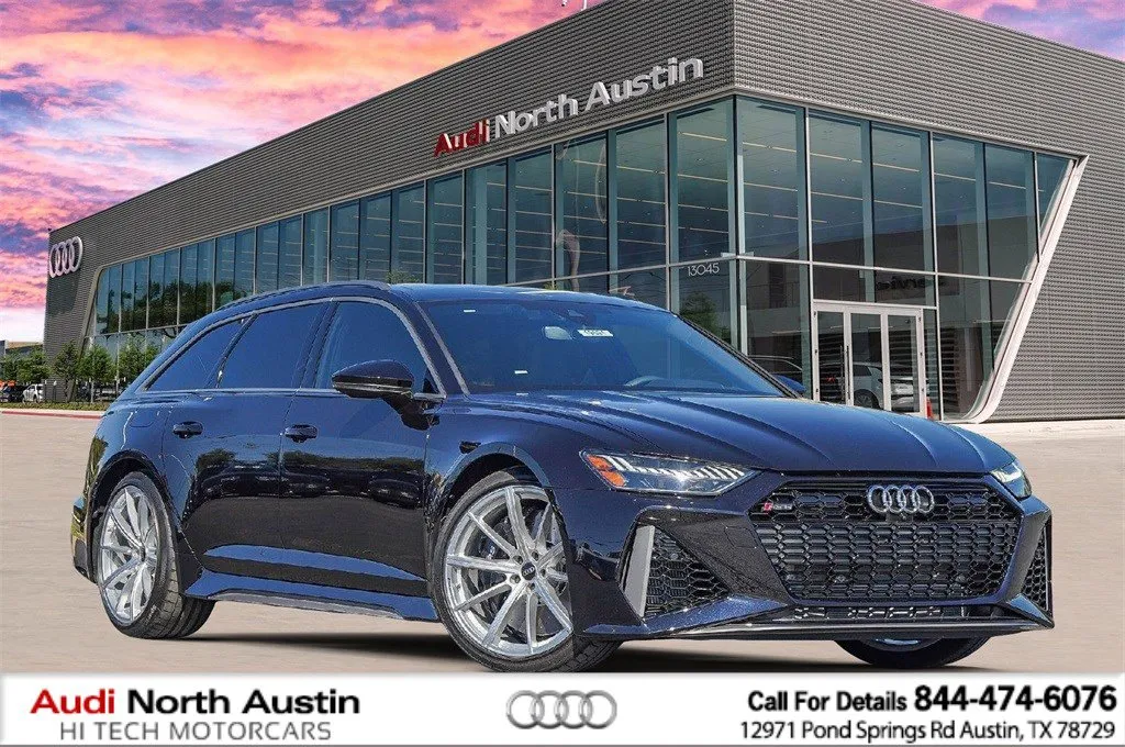 Black 2026 Audi RS 6 Avant performance for sale in Austin, TX