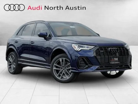 Blue 2025 Audi Q3 S line Premium for sale in Austin, TX
