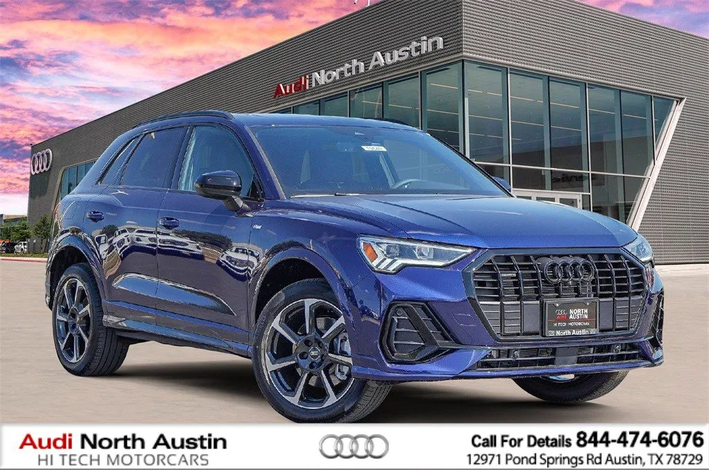 Blue 2025 Audi Q3 S line Premium Plus for sale in Austin, TX