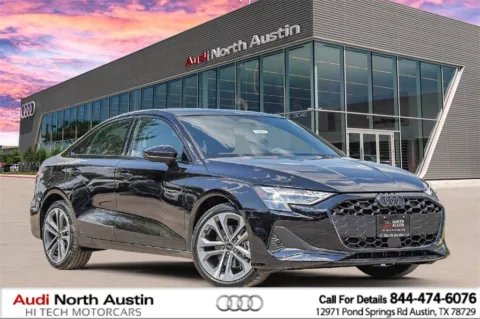 Black 2026 Audi A3 Premium Plus for sale in Austin, TX
