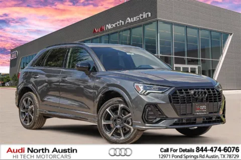 Gray 2025 Audi Q3 S line Premium Plus for sale in Austin, TX