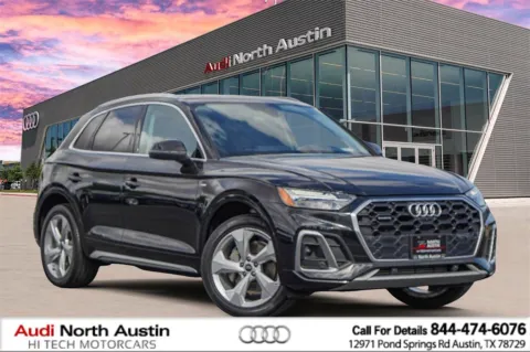 Black 2022 Audi Q5 S line Premium Plus for sale in Austin, TX