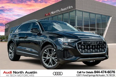 Black 2024 Audi Q8 Premium Plus for sale in Austin, TX