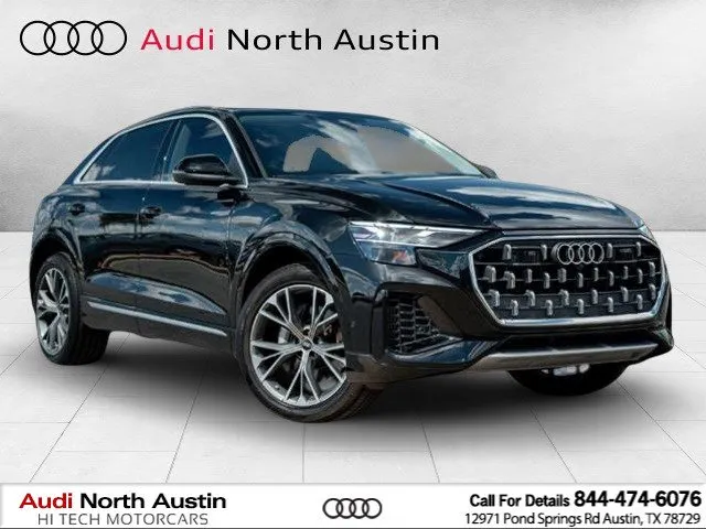 Black 2024 Audi Q8 Premium Plus for sale in Austin, TX