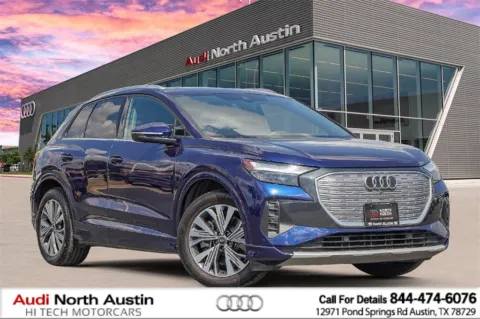 Blue 2023 Audi Q4 e-tron Premium Plus for sale in Austin, TX