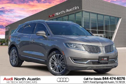 Silver 2017 Lincoln MKX Reserve for sale in Austin, TX