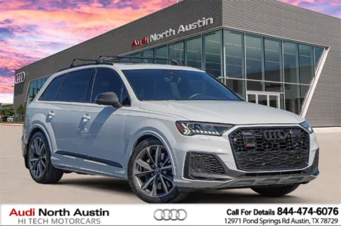 White 2021 Audi SQ7 Premium Plus for sale in Austin, TX