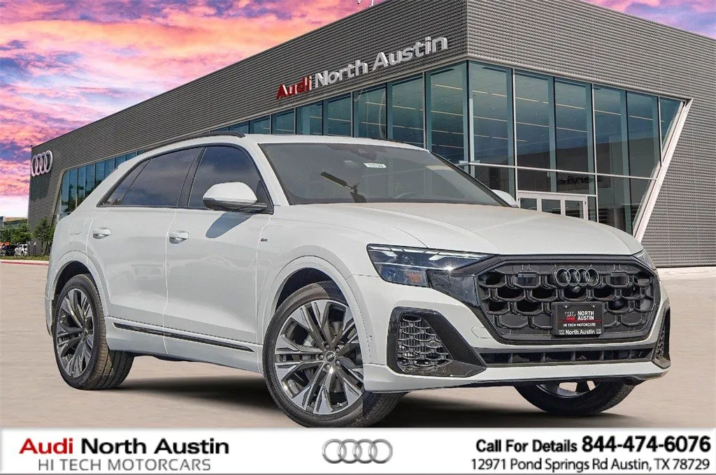 White 2026 Audi Q8 Premium Plus for sale in Austin, TX