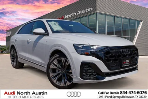 White 2026 Audi Q8 Premium Plus for sale in Austin, TX