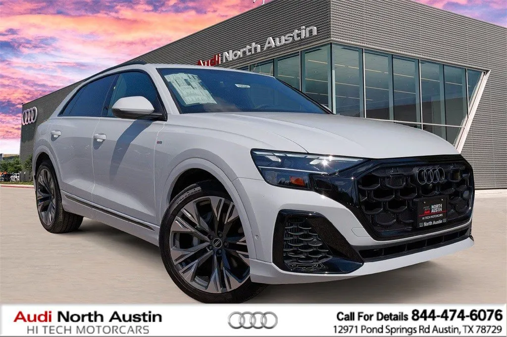 White 2026 Audi Q8 Premium Plus for sale in Austin, TX