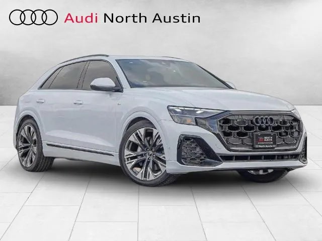 White 2026 Audi Q8 Premium Plus for sale in Austin, TX