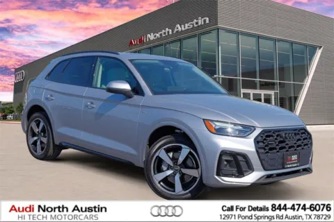Silver 2022 Audi Q5 S line Premium Plus for sale in Austin, TX