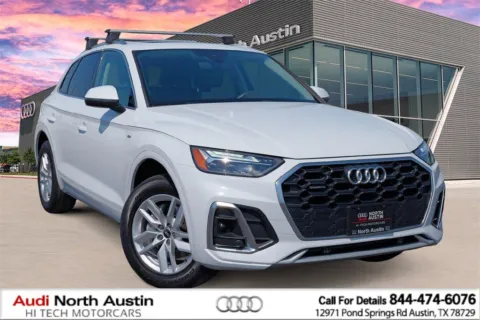 White 2022 Audi Q5 S line Premium for sale in Austin, TX