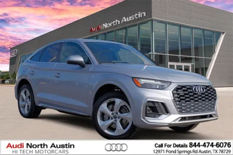 Silver 2024 Audi Q5 Sportback S line Premium Plus for sale in Austin, TX