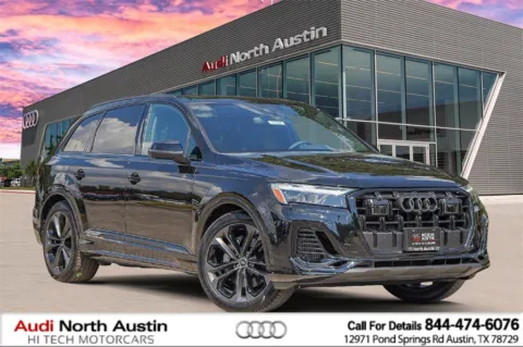 Black 2026 Audi Q7 Premium Plus for sale in Austin, TX