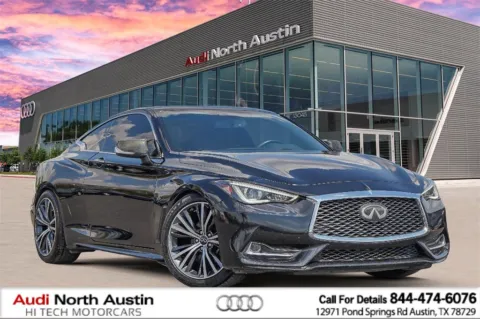 Black 2020 INFINITI Q60 3.0t LUXE for sale in Austin, TX