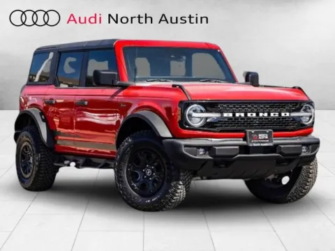 Red 2022 Ford Bronco Wildtrak for sale in Austin, TX