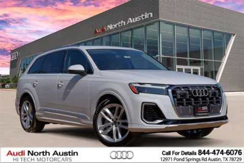 White 2025 Audi Q7 Premium Plus for sale in Austin, TX