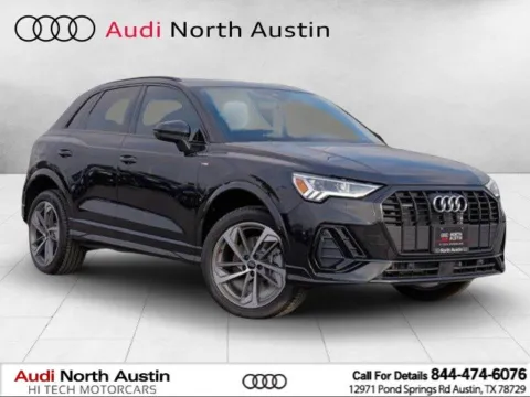 Black 2025 Audi Q3 S line Premium for sale in Austin, TX
