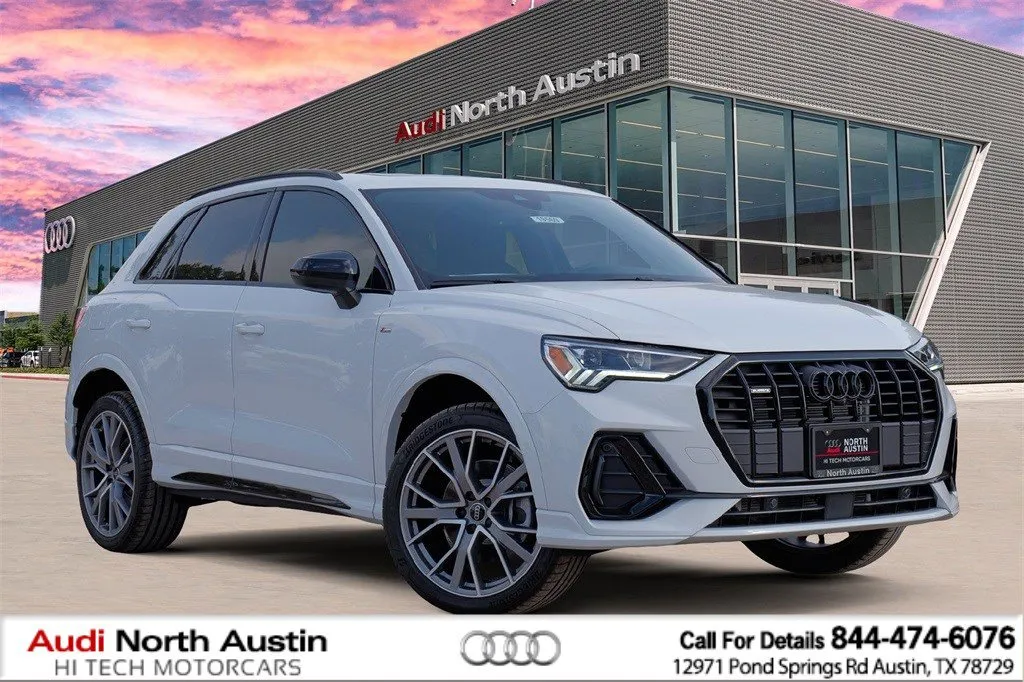 White 2025 Audi Q3 S line Premium Plus for sale in Austin, TX