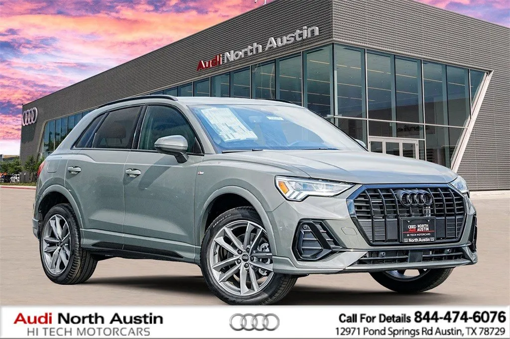 Gray 2025 Audi Q3 S line Premium for sale in Austin, TX