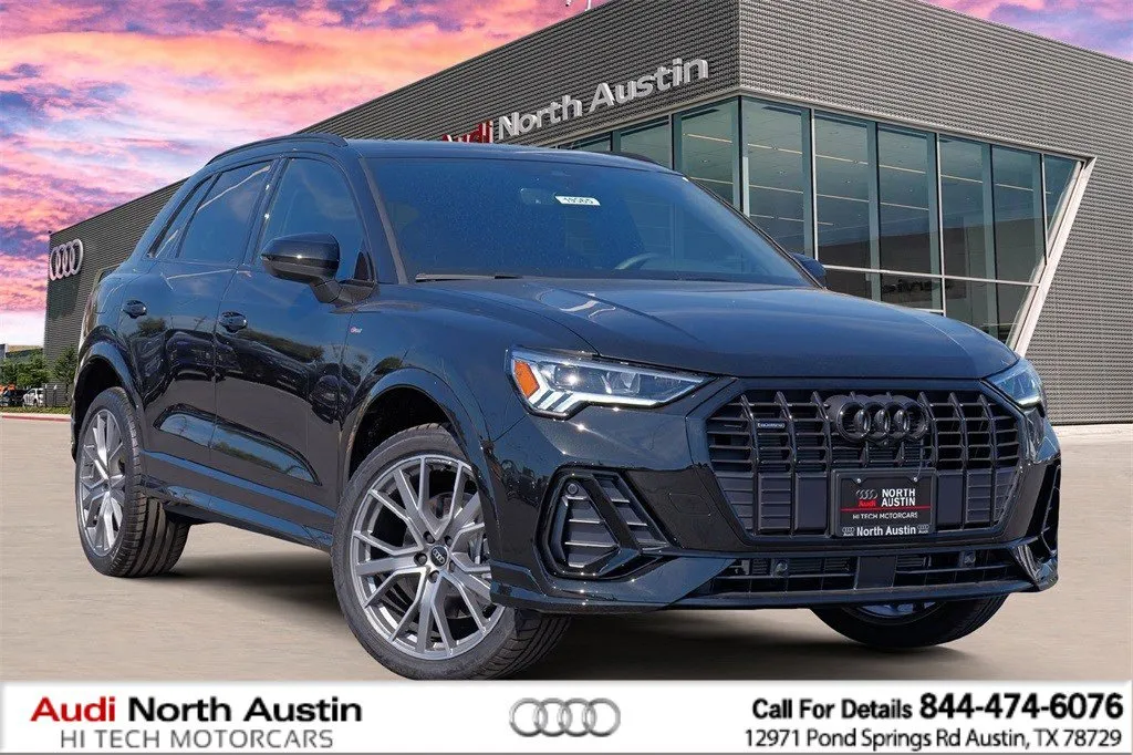 Black 2025 Audi Q3 S line Premium Plus for sale in Austin, TX
