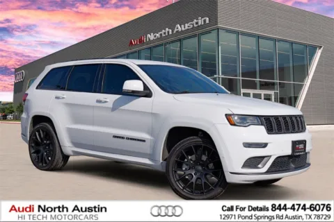 White 2021 Jeep Grand Cherokee High Altitude for sale in Austin, TX