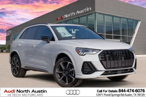 White 2025 Audi Q3 S line Premium Plus for sale in Austin, TX