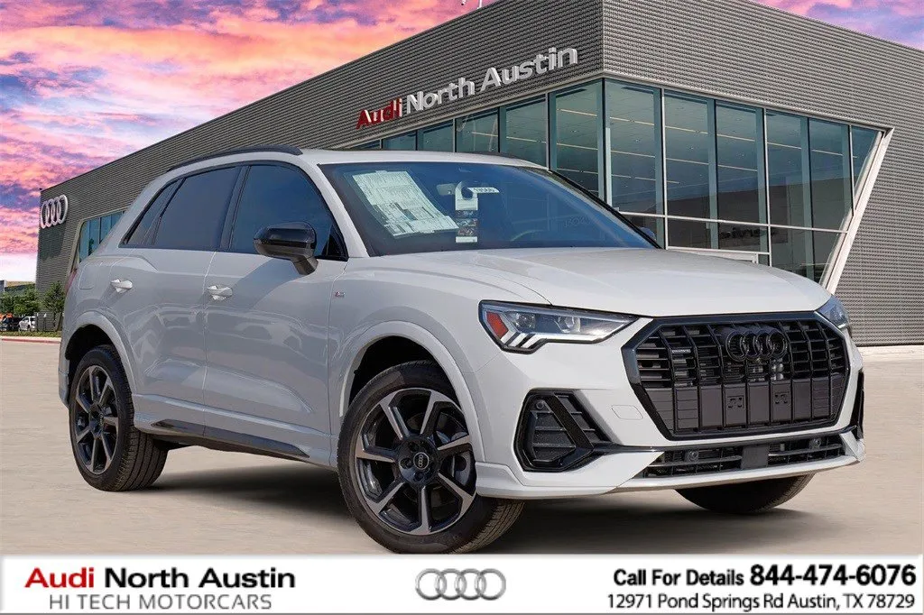 White 2025 Audi Q3 S line Premium Plus for sale in Austin, TX