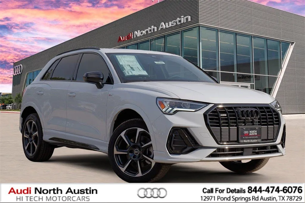 White 2025 Audi Q3 S line Premium Plus for sale in Austin, TX