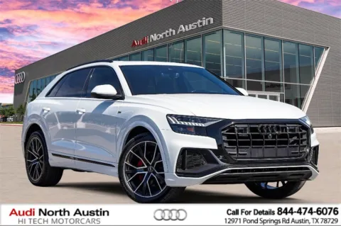 White 2021 Audi Q8 Prestige for sale in Austin, TX