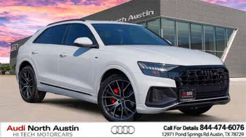 White 2021 Audi Q8 Prestige for sale in Austin, TX