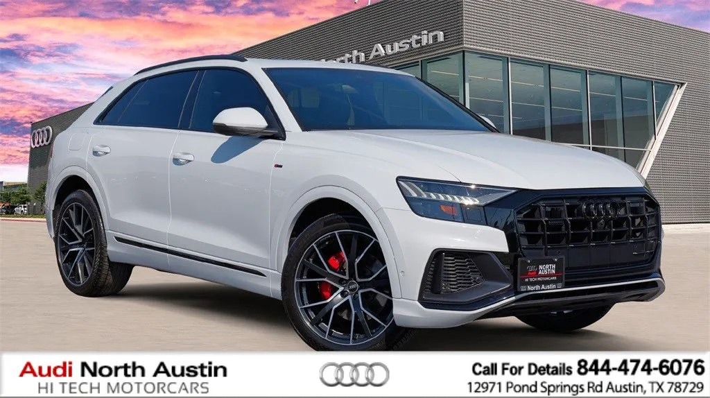 White 2021 Audi Q8 Prestige for sale in Austin, TX