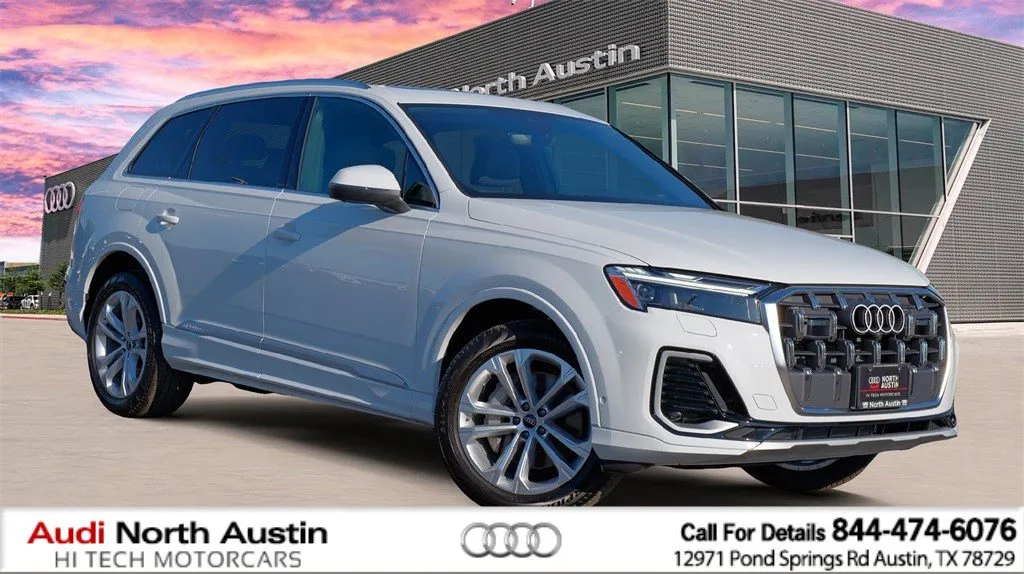 White 2025 Audi Q7 Premium Plus for sale in Austin, TX