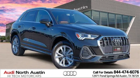 Black 2025 Audi Q3 S line Premium for sale in Austin, TX